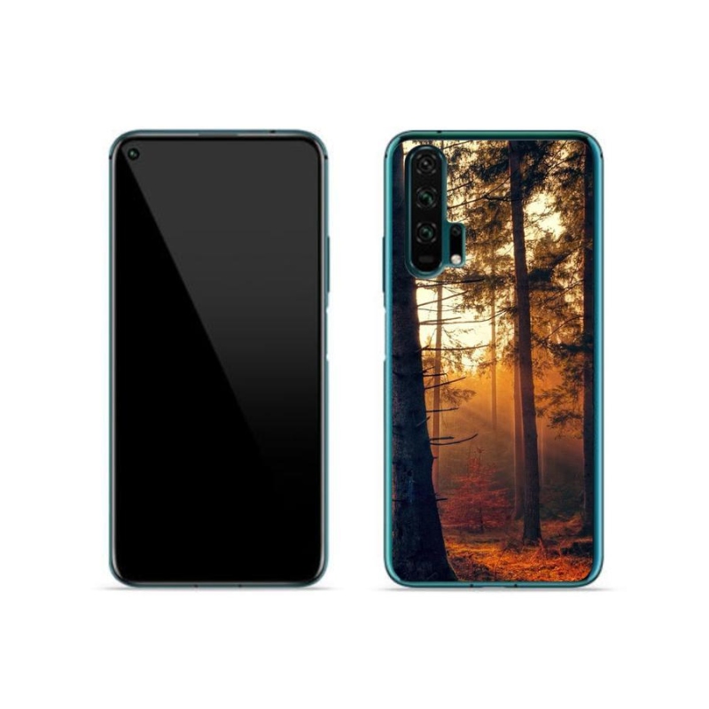 Gelový obal mmCase na mobil Honor 20 Pro - les