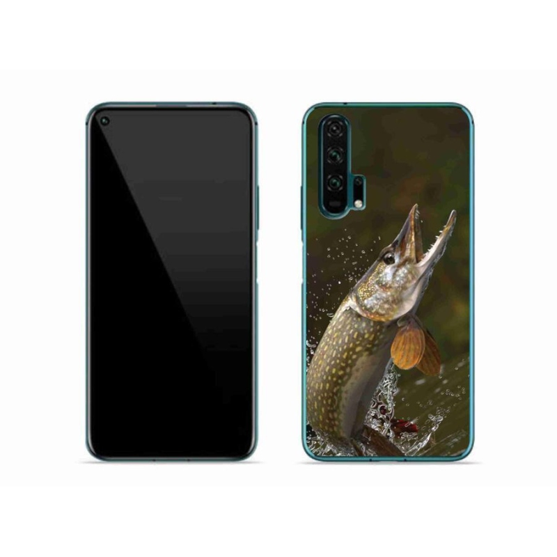 Gelový obal mmCase na mobil Honor 20 Pro - štika