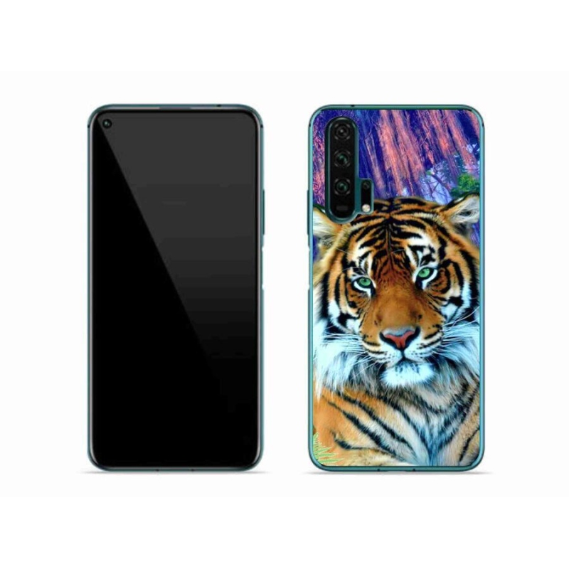 Gelový obal mmCase na mobil Honor 20 Pro - tygr