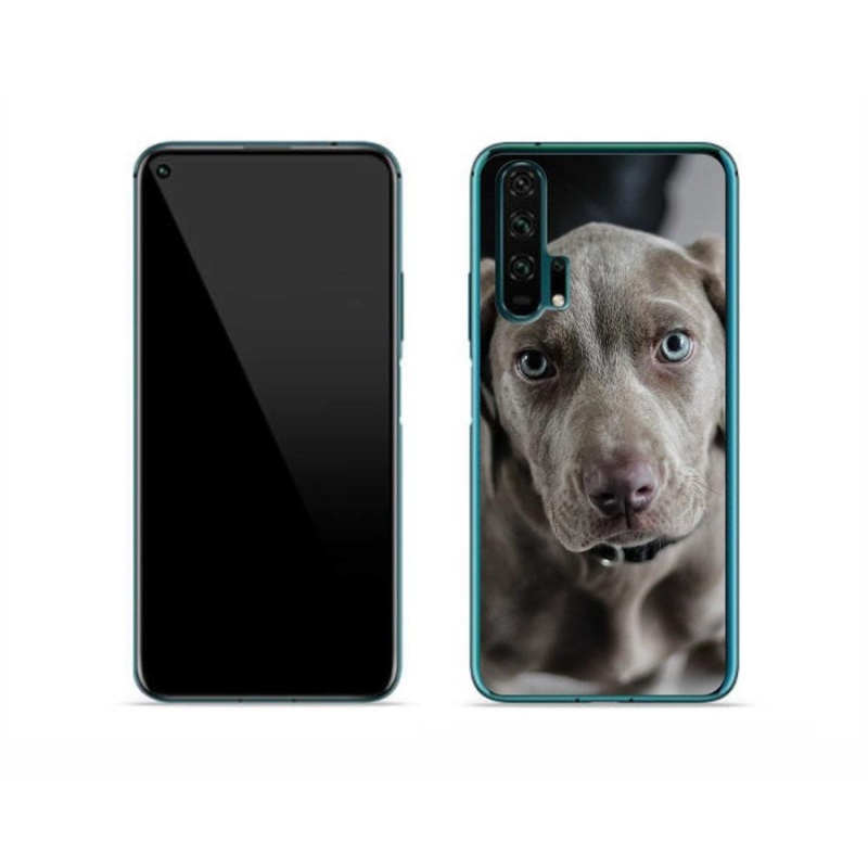 Gelový obal mmCase na mobil Honor 20 Pro - výmarský ohař