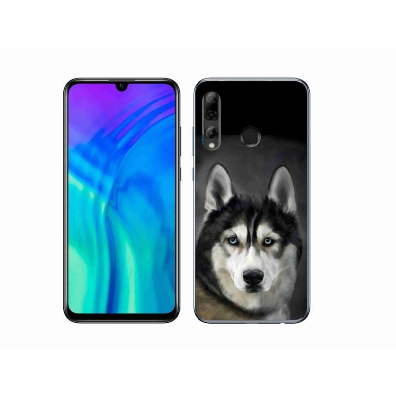 Gelový obal mmCase na mobil Honor 20e - husky