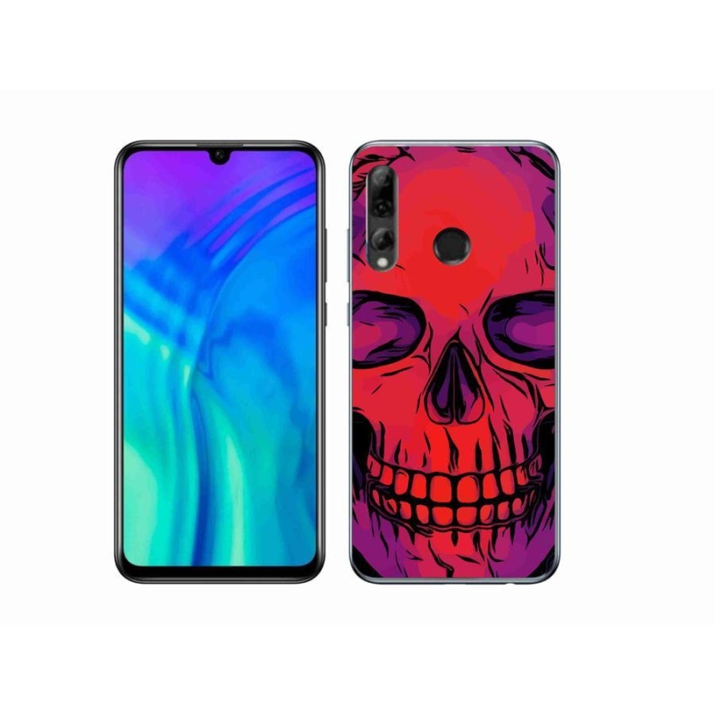 Gelový obal mmCase na mobil Honor 20e - lebka
