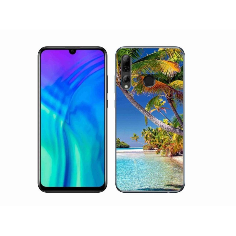 Gelový obal mmCase na mobil Honor 20e - mořská pláž