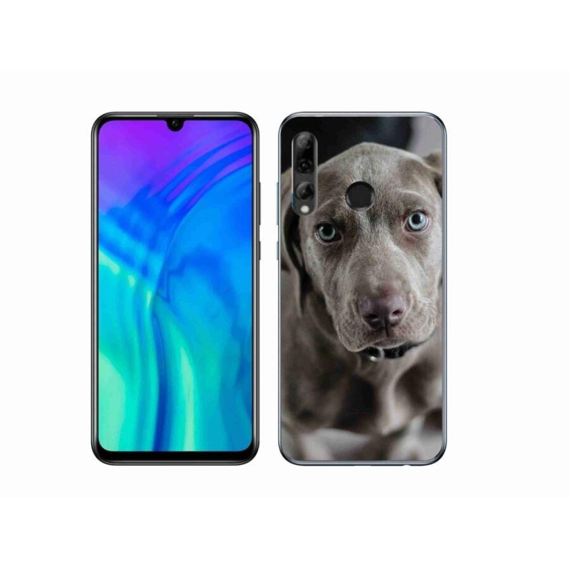 Gelový obal mmCase na mobil Honor 20e - výmarský ohař