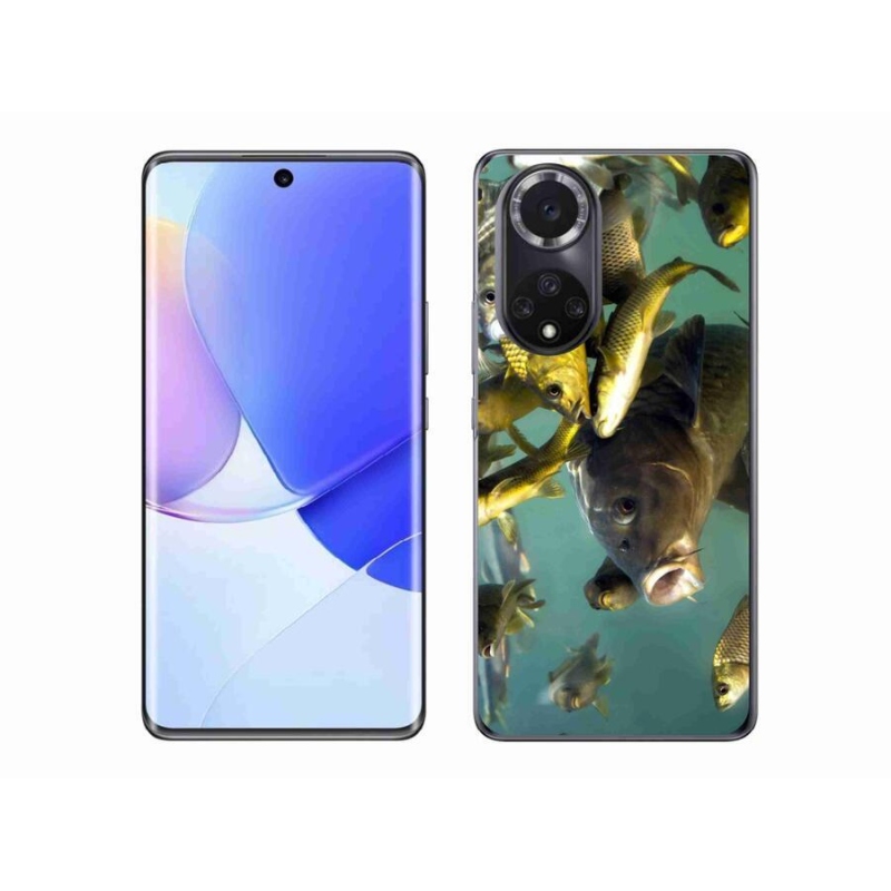 Gelový obal mmCase na mobil Honor 50 - hejno ryb