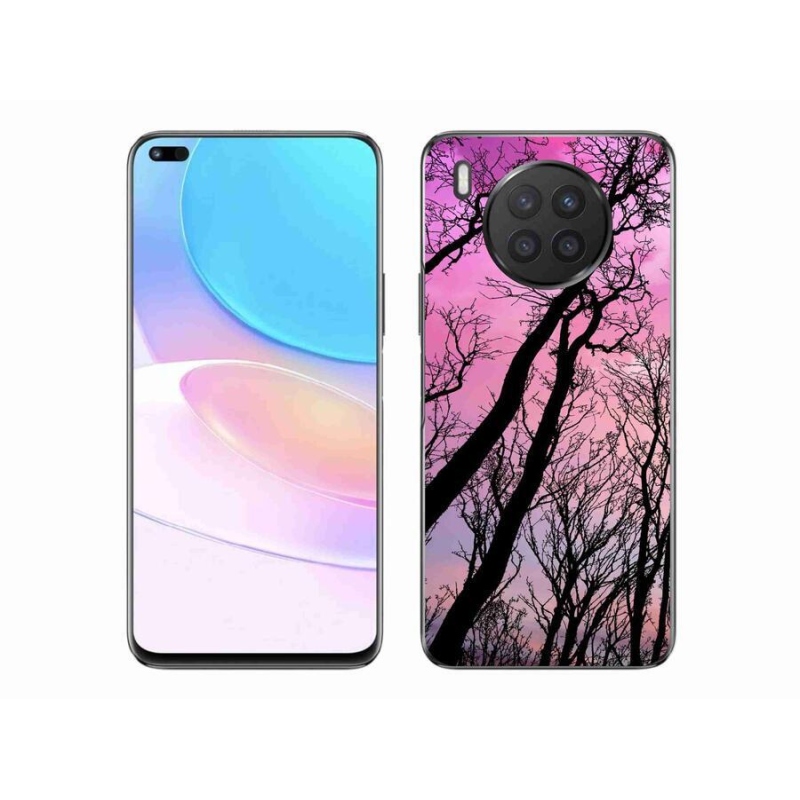Gelový obal mmCase na mobil Honor 50 Lite - opadané stromy