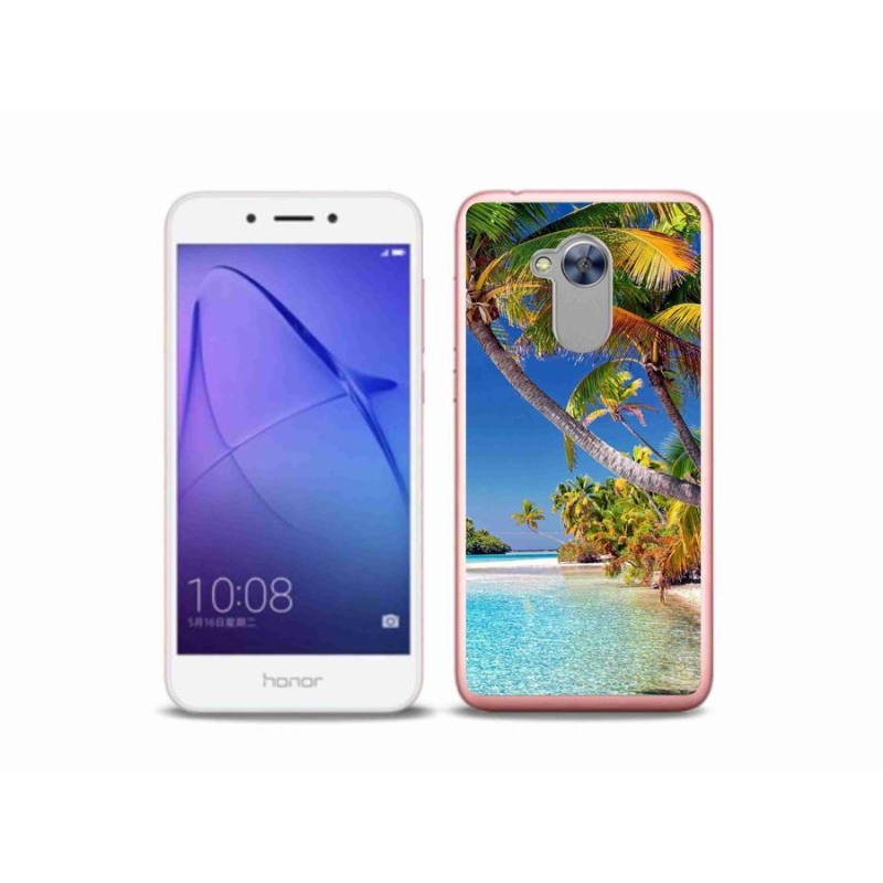 Gelový obal mmCase na mobil Honor 6A - mořská pláž