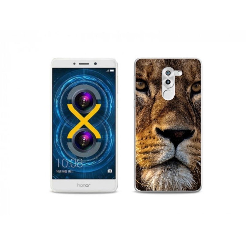 Gelový obal mmCase na mobil Honor 6X - lev
