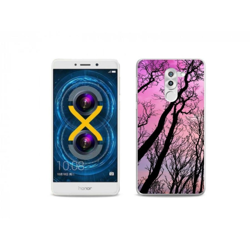 Gelový obal mmCase na mobil Honor 6X - opadané stromy