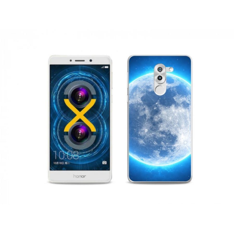 Gelový obal mmCase na mobil Honor 6X - zeměkoule