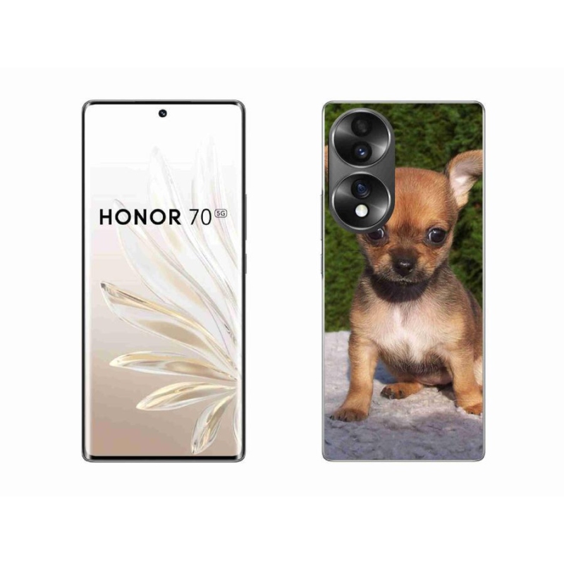 Gelový obal mmCase na mobil Honor 70 - čivava 3
