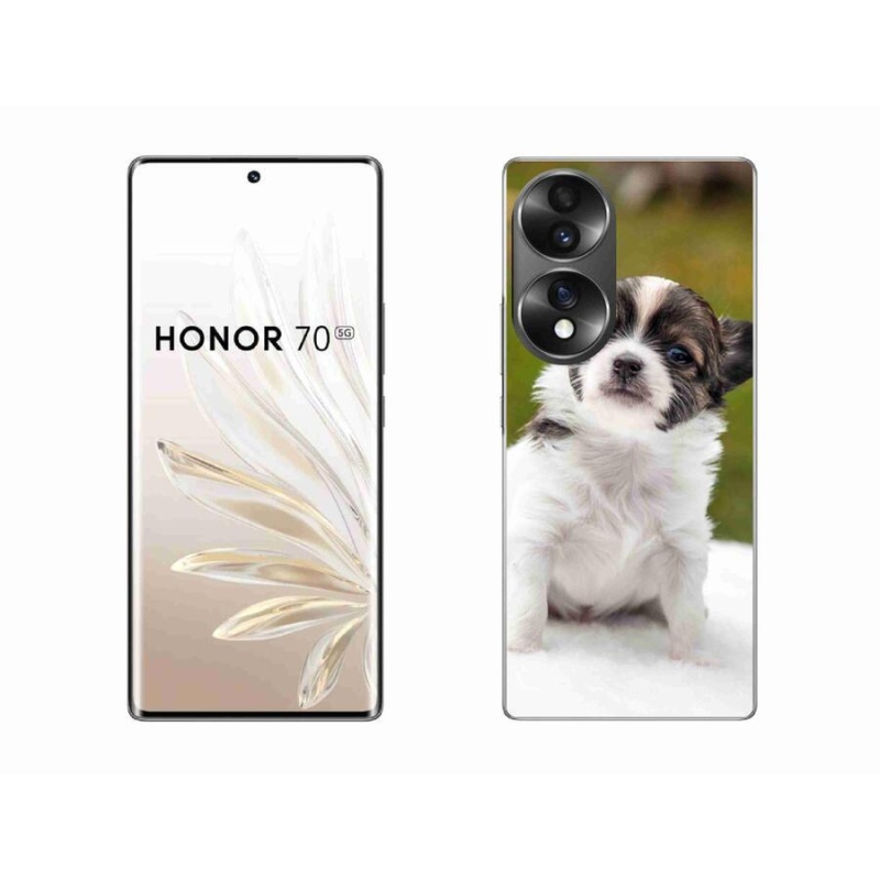 Gelový obal mmCase na mobil Honor 70 - čivava 4