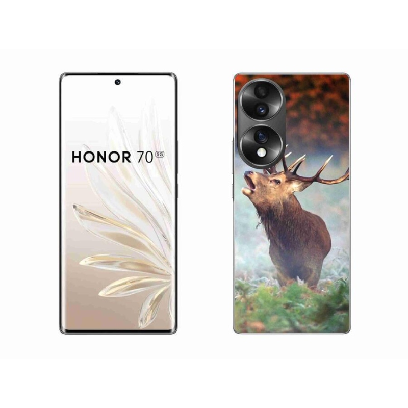 Gelový obal mmCase na mobil Honor 70 - jelen 2