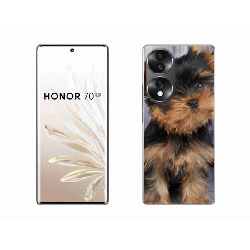 Gelový obal mmCase na mobil Honor 70 - jorkšír 9