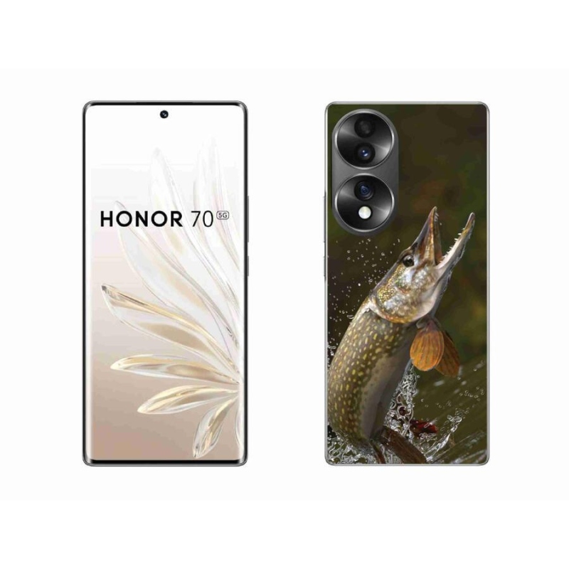Gelový obal mmCase na mobil Honor 70 - štika