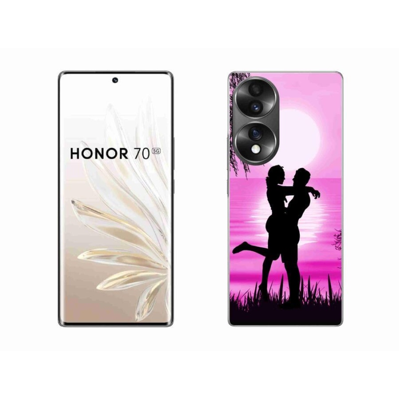 Gelový obal mmCase na mobil Honor 70 - západ slunce