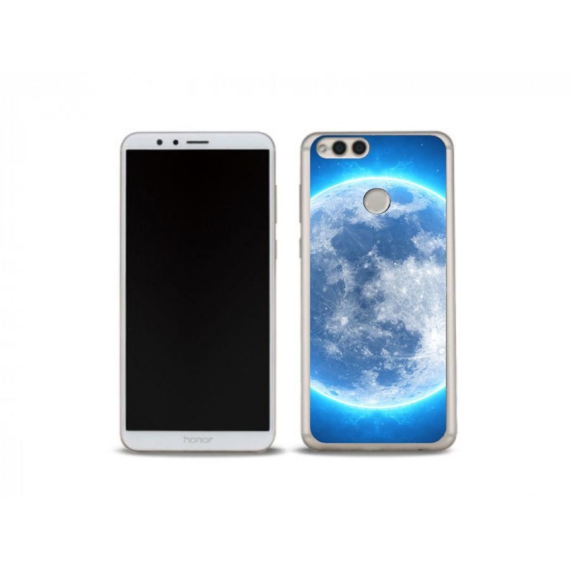 Gelový obal mmCase na mobil Honor 7X - zeměkoule