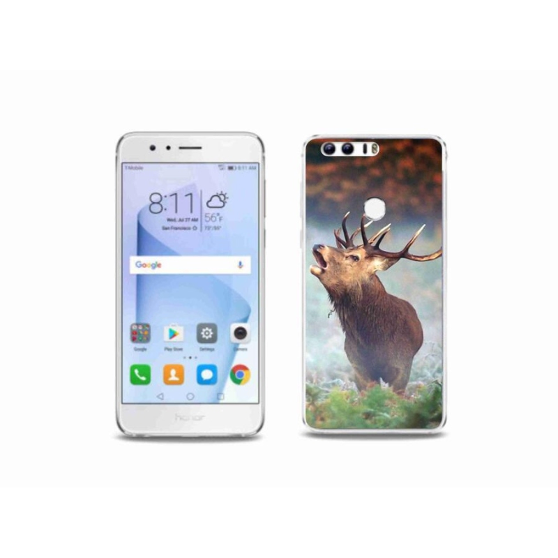 Gelový obal mmCase na mobil Honor 8 - jelen 2