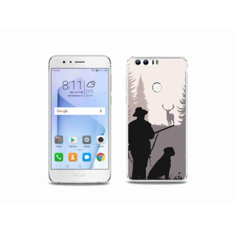 Gelový obal mmCase na mobil Honor 8 - lov 2
