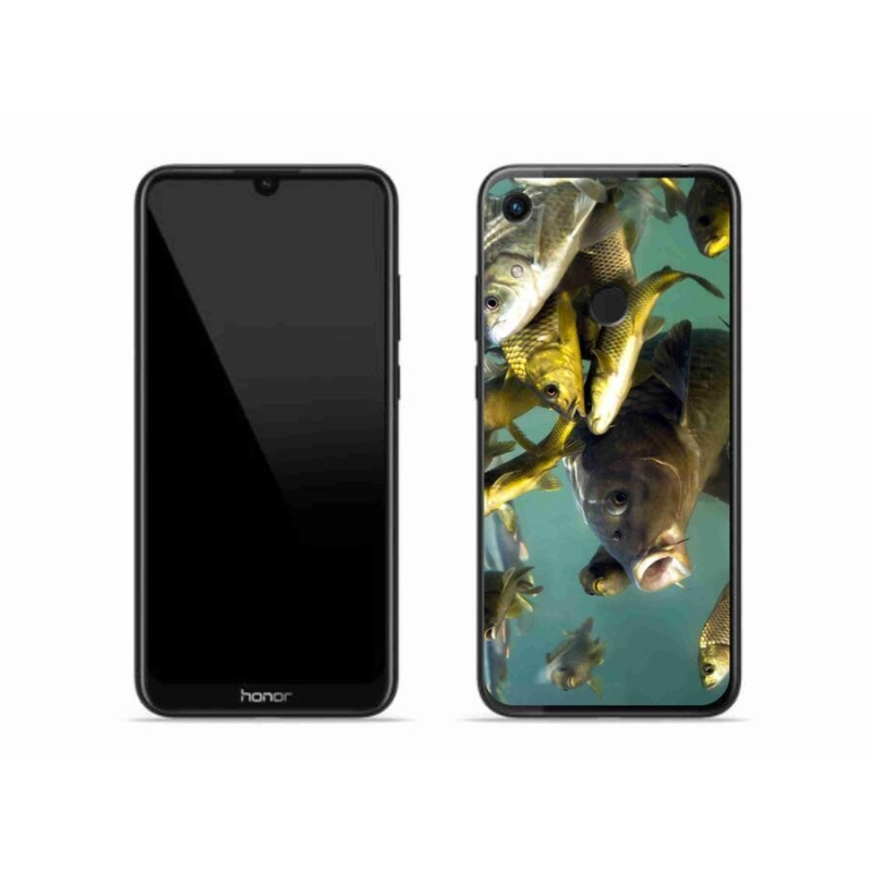 Gelový obal mmCase na mobil Honor 8A - hejno ryb
