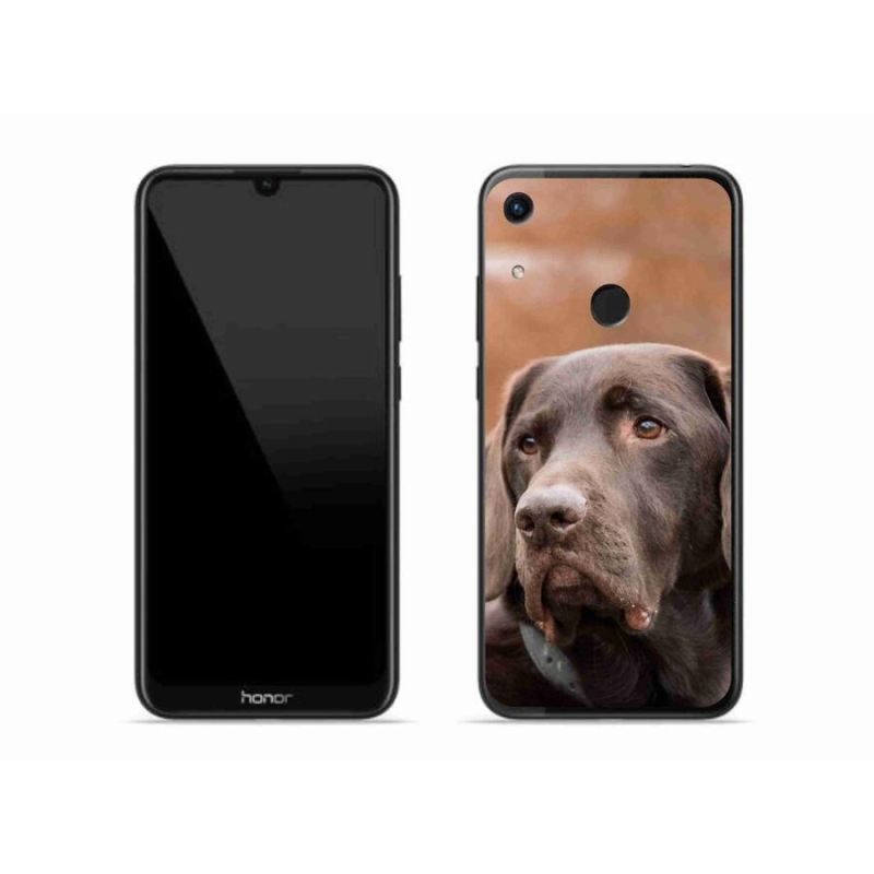 Gelový obal mmCase na mobil Honor 8A - hnědý labrador