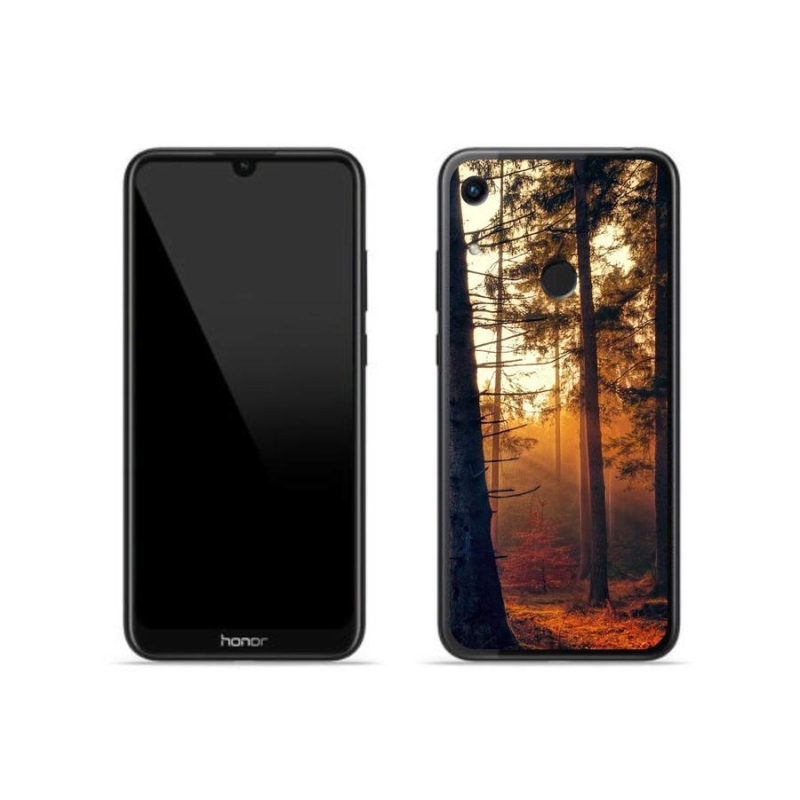 Gelový obal mmCase na mobil Honor 8A - les