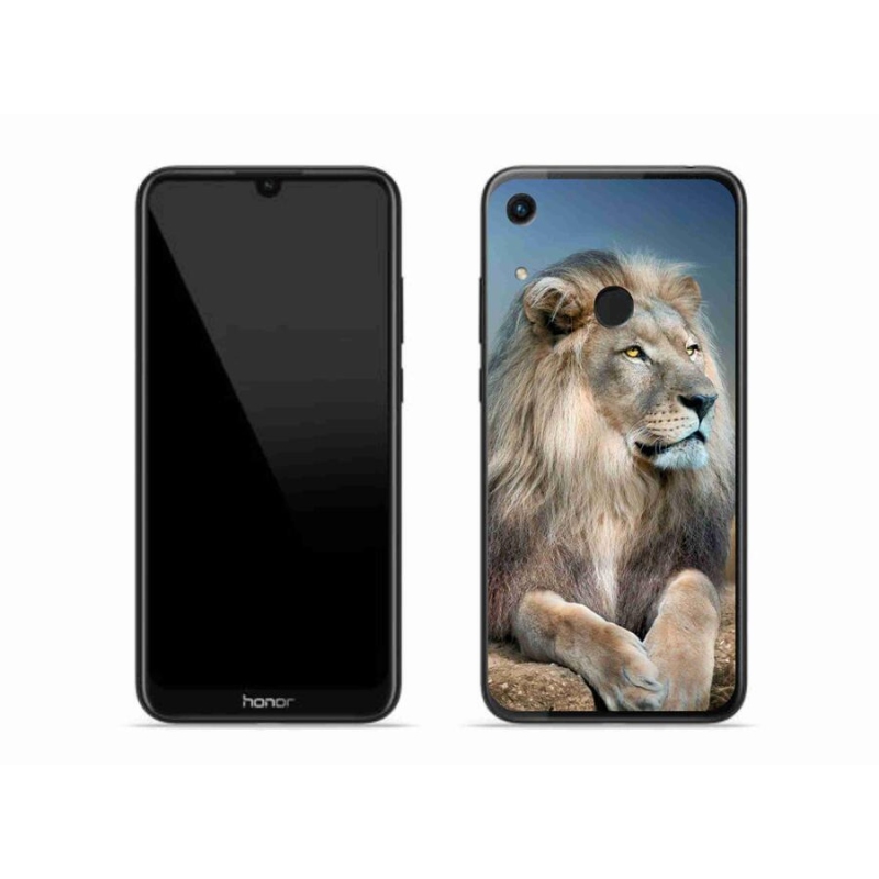 Gelový obal mmCase na mobil Honor 8A - lev 1