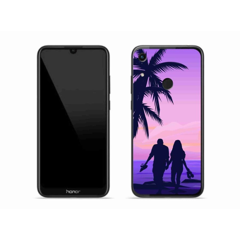 Gelový obal mmCase na mobil Honor 8A - procházka