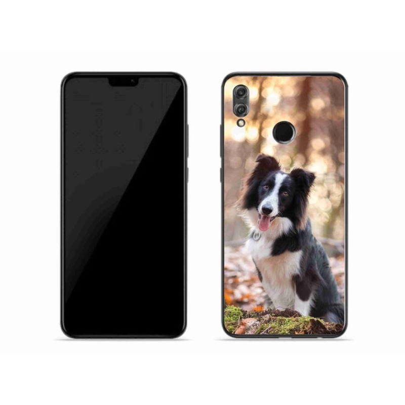 Gelový obal mmCase na mobil Honor 8X - border kolie 1