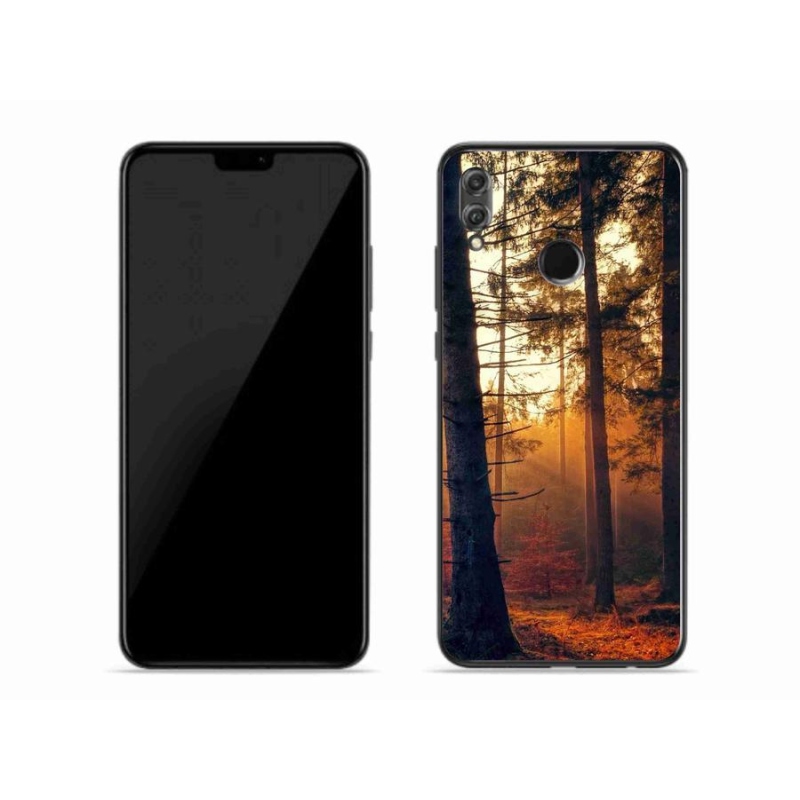 Gelový obal mmCase na mobil Honor 8X - les