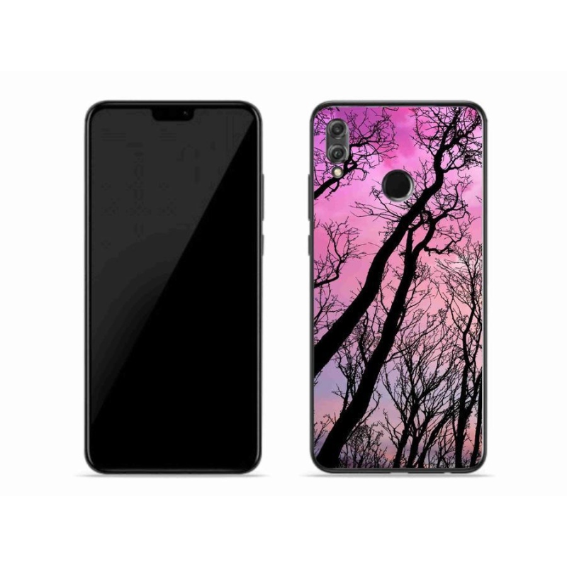 Gelový obal mmCase na mobil Honor 8X - opadané stromy