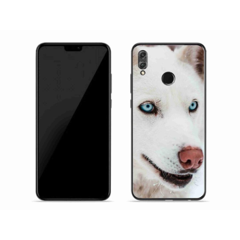 Gelový obal mmCase na mobil Honor 8X - psí pohled