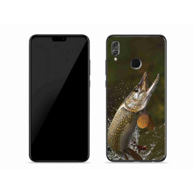 Gelový obal mmCase na mobil Honor 8X - štika
