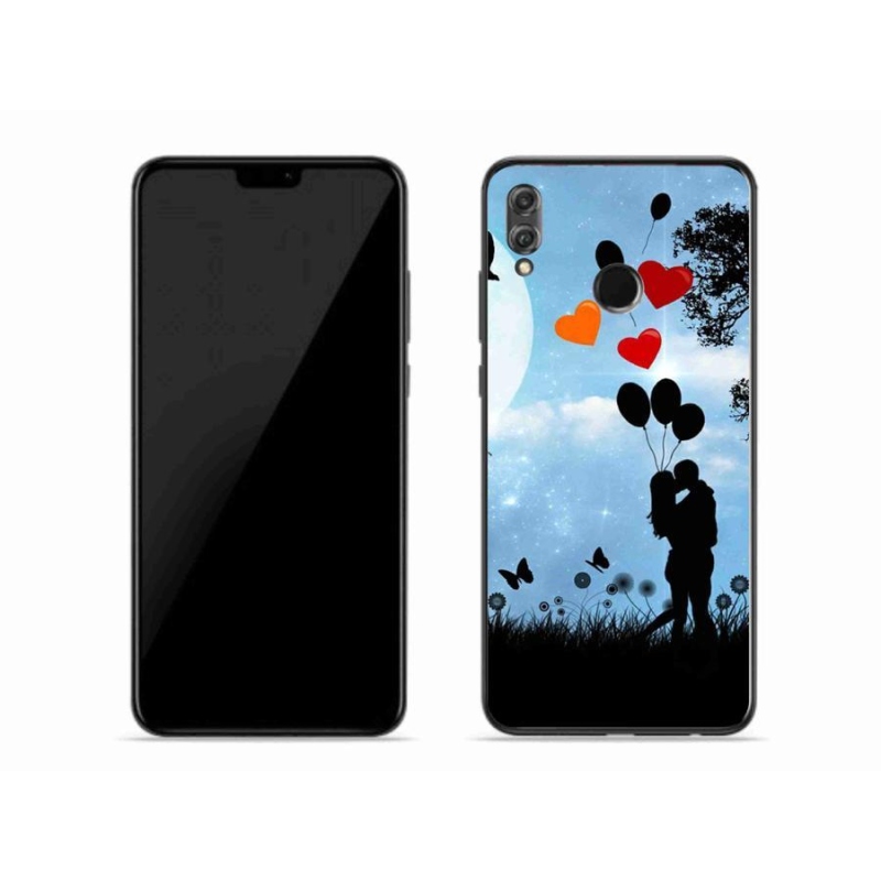 Gelový obal mmCase na mobil Honor 8X - zamilovaný pár