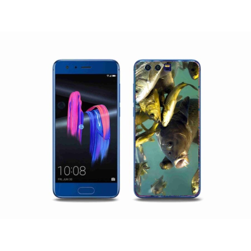 Gelový obal mmCase na mobil Honor 9 - hejno ryb