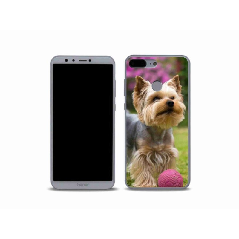 Gelový obal mmCase na mobil Honor 9 Lite - jorkšír 4