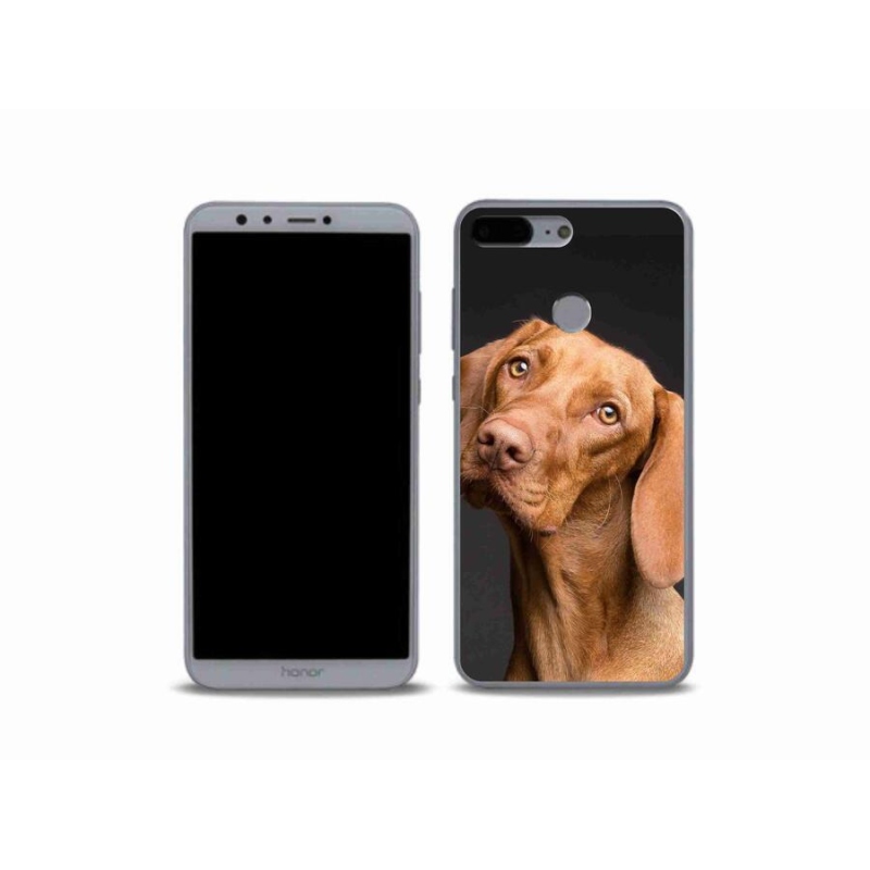 Gelový obal mmCase na mobil Honor 9 Lite - maďarský ohař