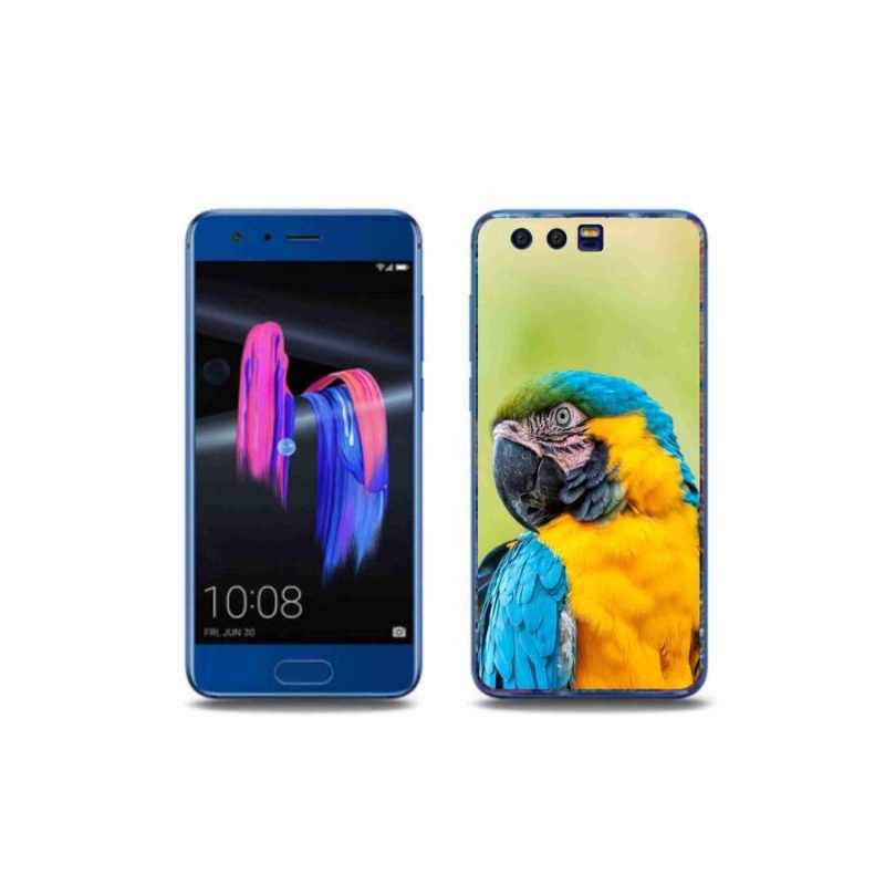 Gelový obal mmCase na mobil Honor 9 - papoušek ara 2