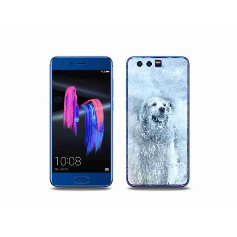 Gelový obal mmCase na mobil Honor 9 - retrívr