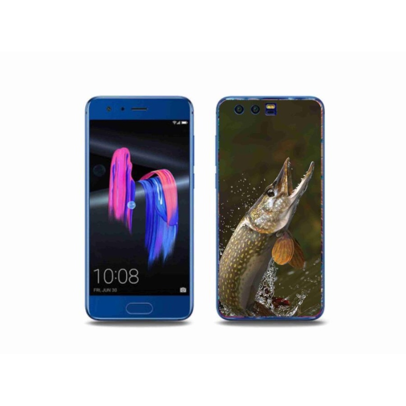 Gelový obal mmCase na mobil Honor 9 - štika