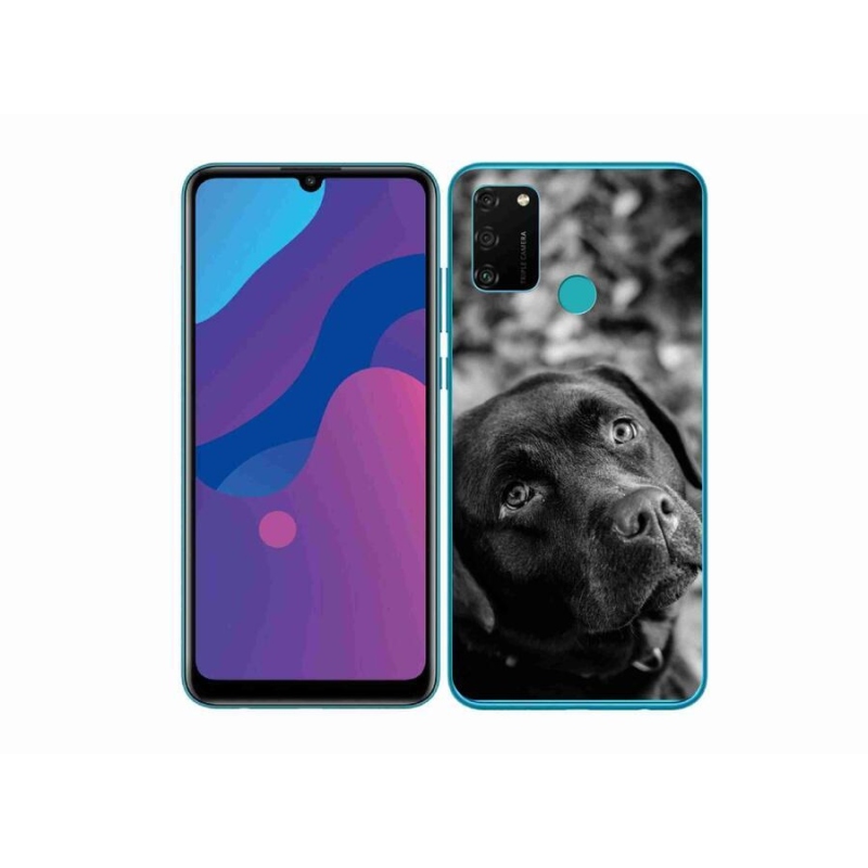 Gelový obal mmCase na mobil Honor 9A - labrador