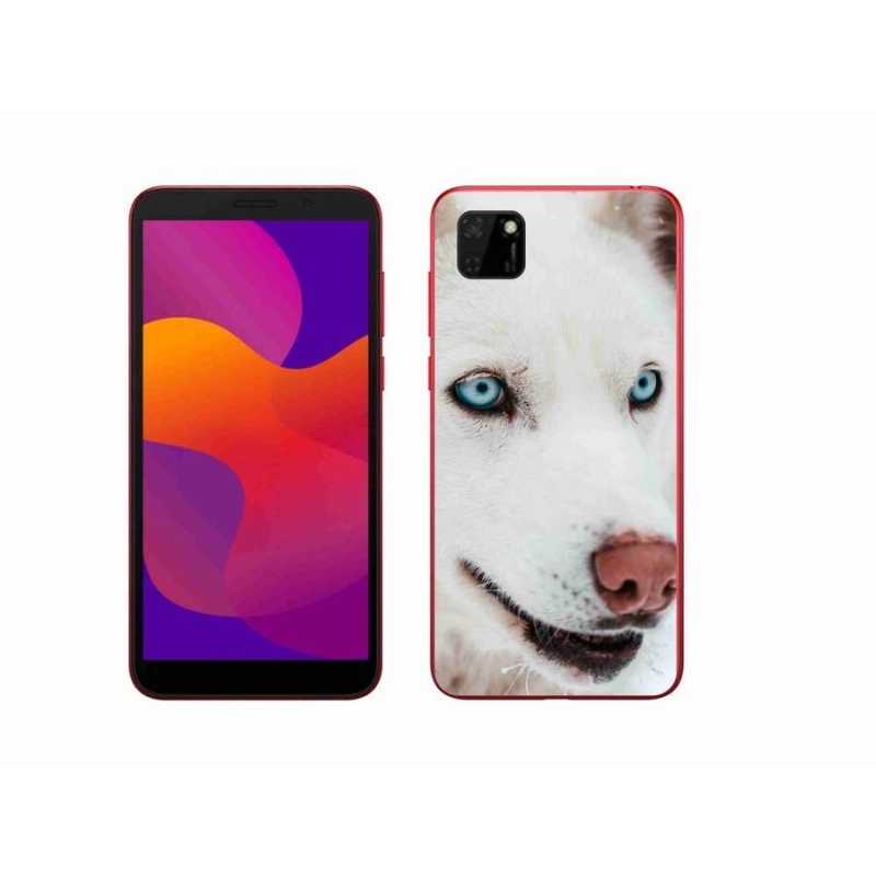 Gelový obal mmCase na mobil Honor 9S - psí pohled