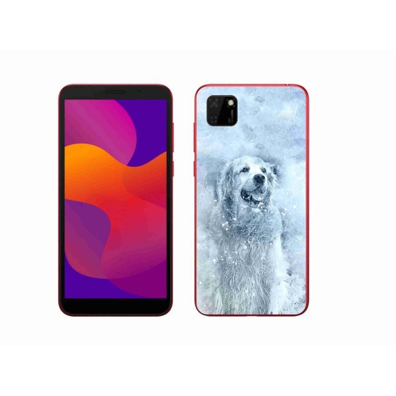 Gelový obal mmCase na mobil Honor 9S - retrívr