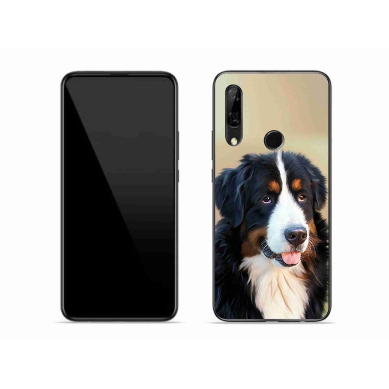 Gelový obal mmCase na mobil Honor 9X - bernský salašnický pes