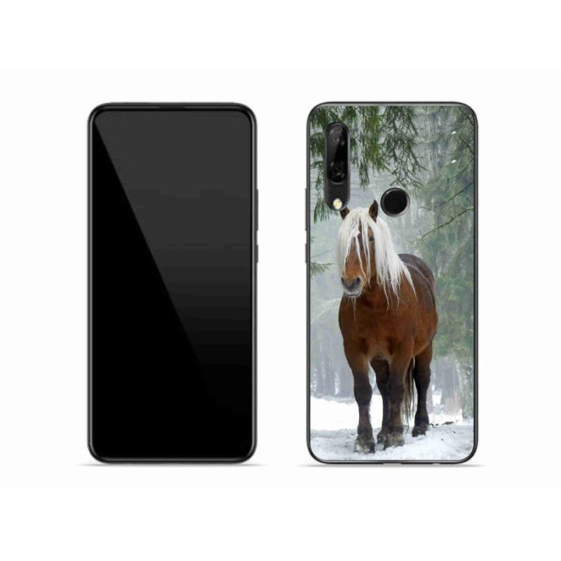 Gelový obal mmCase na mobil Honor 9X - kůň v lese
