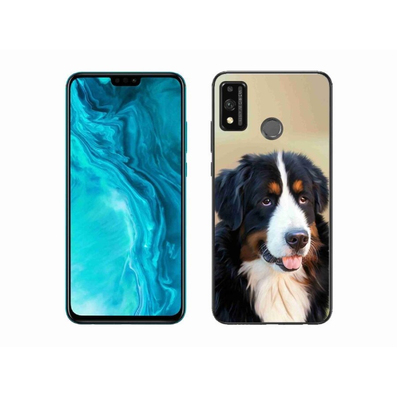 Gelový obal mmCase na mobil Honor 9X Lite - bernský salašnický pes