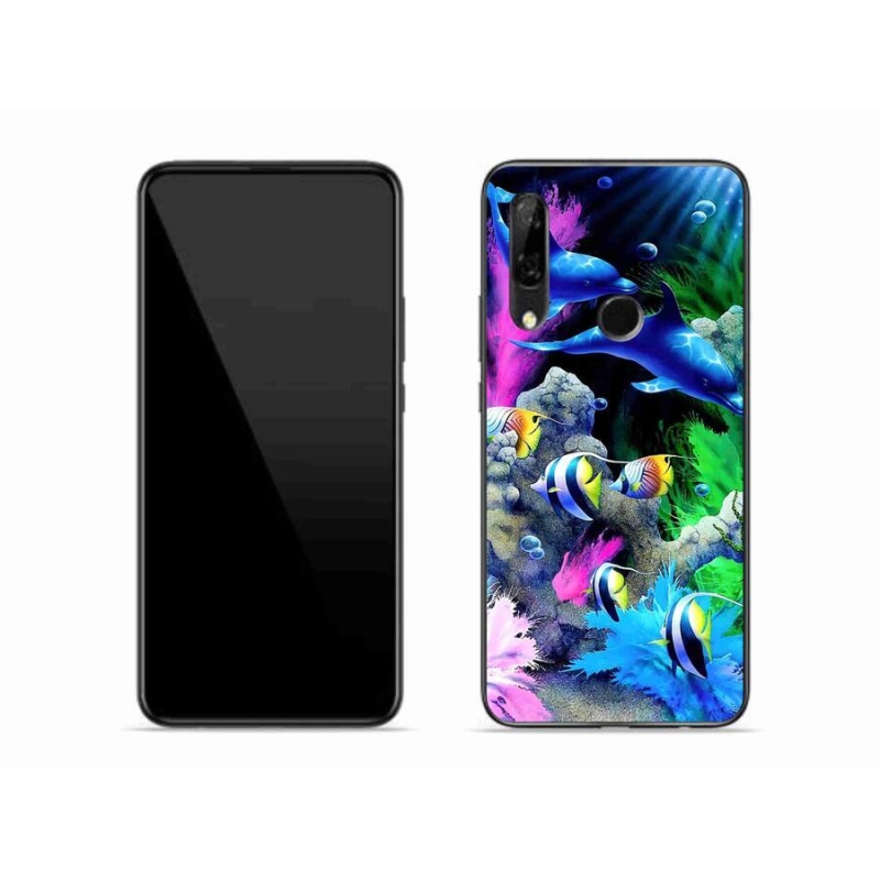 Gelový obal mmCase na mobil Honor 9X - mořský svět