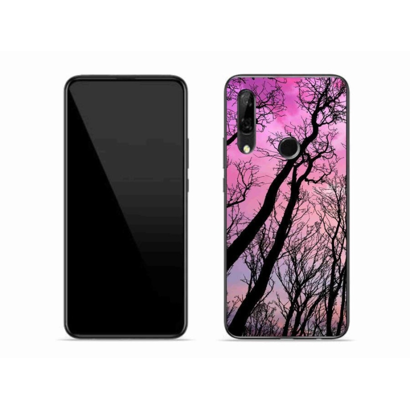 Gelový obal mmCase na mobil Honor 9X - opadané stromy