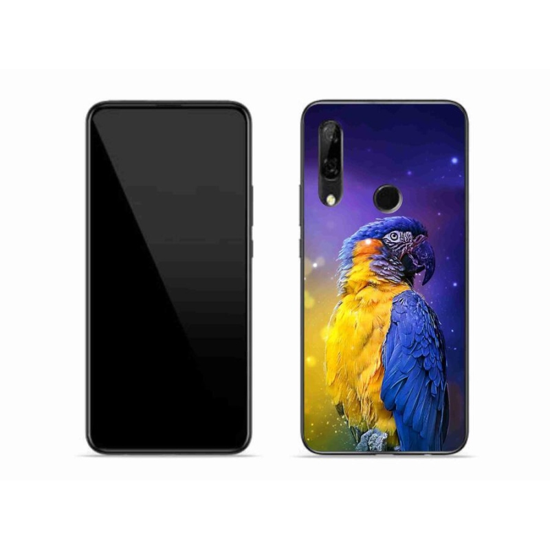 Gelový obal mmCase na mobil Honor 9X - papoušek ara 1