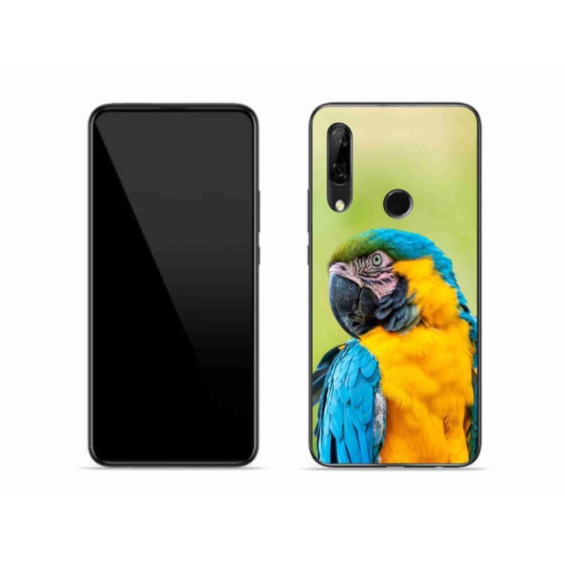 Gelový obal mmCase na mobil Honor 9X - papoušek ara 2